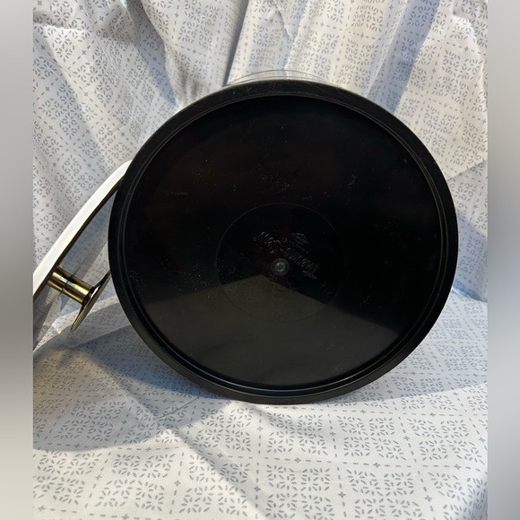 MCM West Bend thermo serv wicker insulated ice bucket.